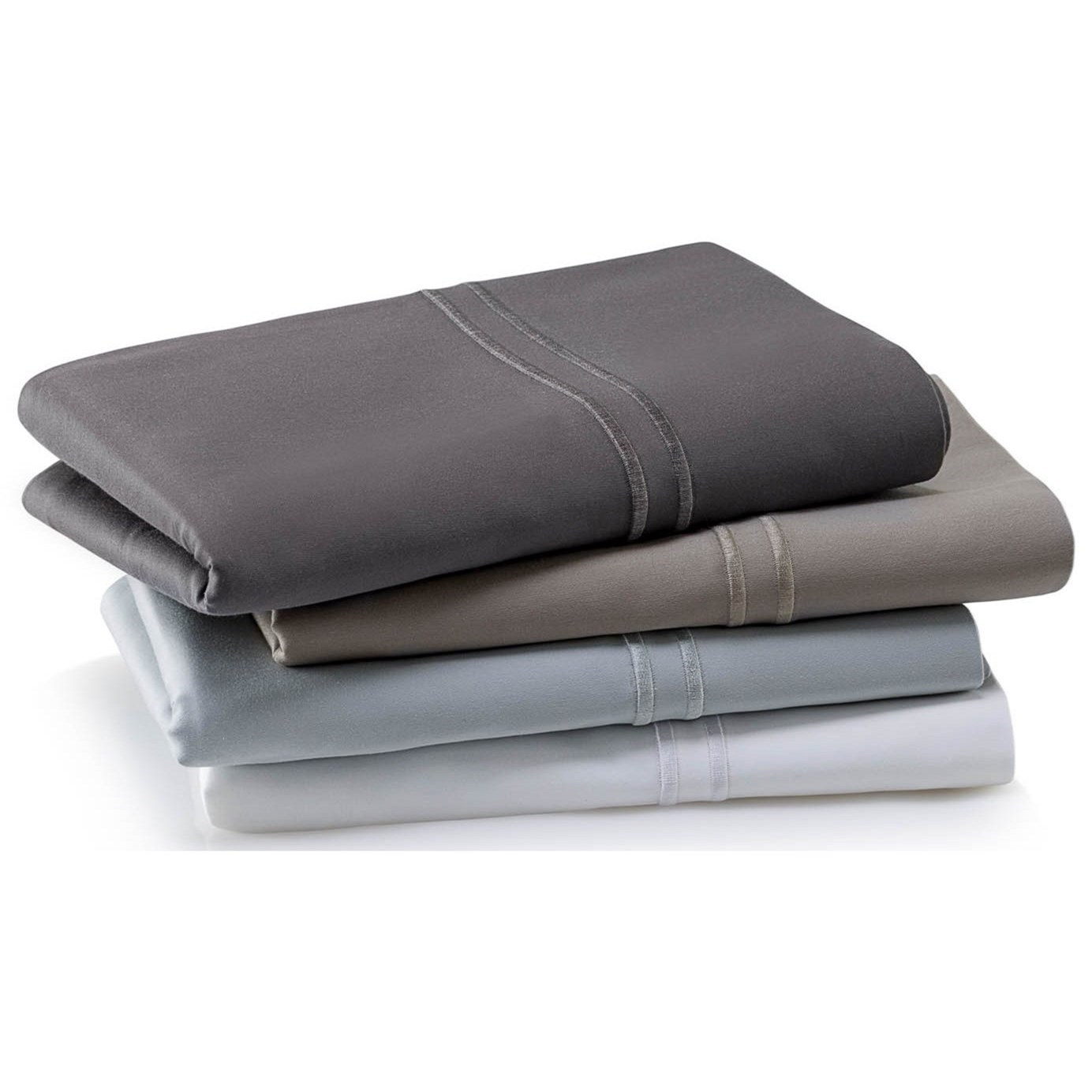 Malouf Supima Cotton MAS6TXWHSS Supima Cotton Sheets Twin Xl | Del Sol Furniture | Bedding Sets